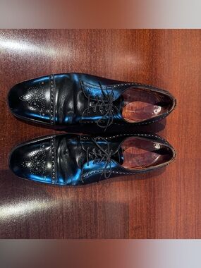 Church's | Shoes | Churchs Balmoral Black Leather Captoe Oxfords